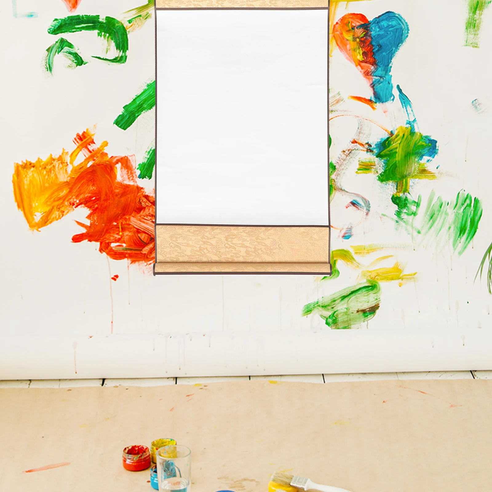 Calligraphy Art Scroll Chinese Painting Blank Calligraphy Paper Multi-Function for Writing Brush Ink Watercolor Home Display
Calligraphy Art Scroll Chinese Painting Blank Calligraphy Paper Multi-Function for Writing Brush Ink Watercolor Home Display