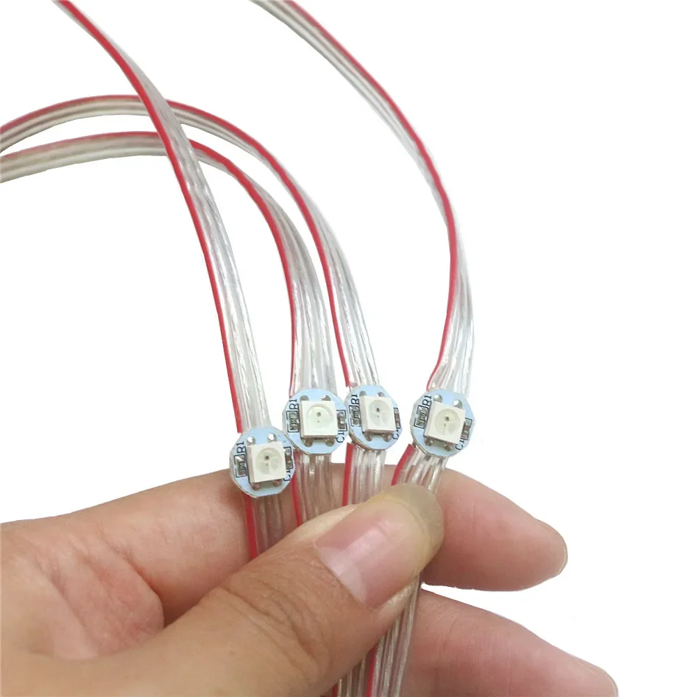 50pcs/100pcs WS2812B Pre-soldered on Heatsink 5050 RGB Addressable LED Module Strip Light WS2812 IC DC5V Pixel LED Module String
50pcs/100pcs WS2812B Pre-soldered on Heatsink 5050 RGB Addressable LED Module Strip Light WS2812 IC DC5V Pixel LED Module String