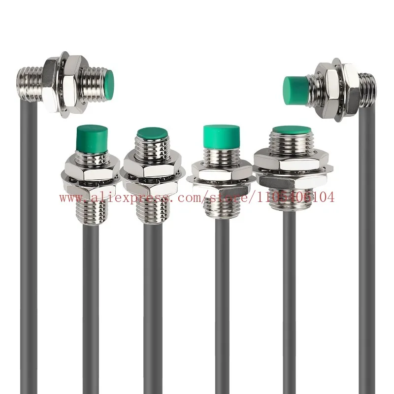 M8 short metal proximity switch M12 DC three-wire NPN normally open PNP proximity sensing limit sensor 24V
M8 short metal proximity switch M12 DC three-wire NPN normally open PNP proximity sensing limit sensor 24V