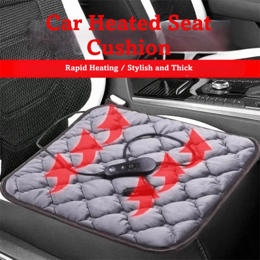 24V Power Heated Car Seat Cushion Universal Fit Adjustable Heat Car Heating Warm Pad Multi-Voltage Winter Warmth
24V Power Heated Car Seat Cushion Universal Fit Adjustable Heat Car Heating Warm Pad Multi-Voltage Winter Warmth