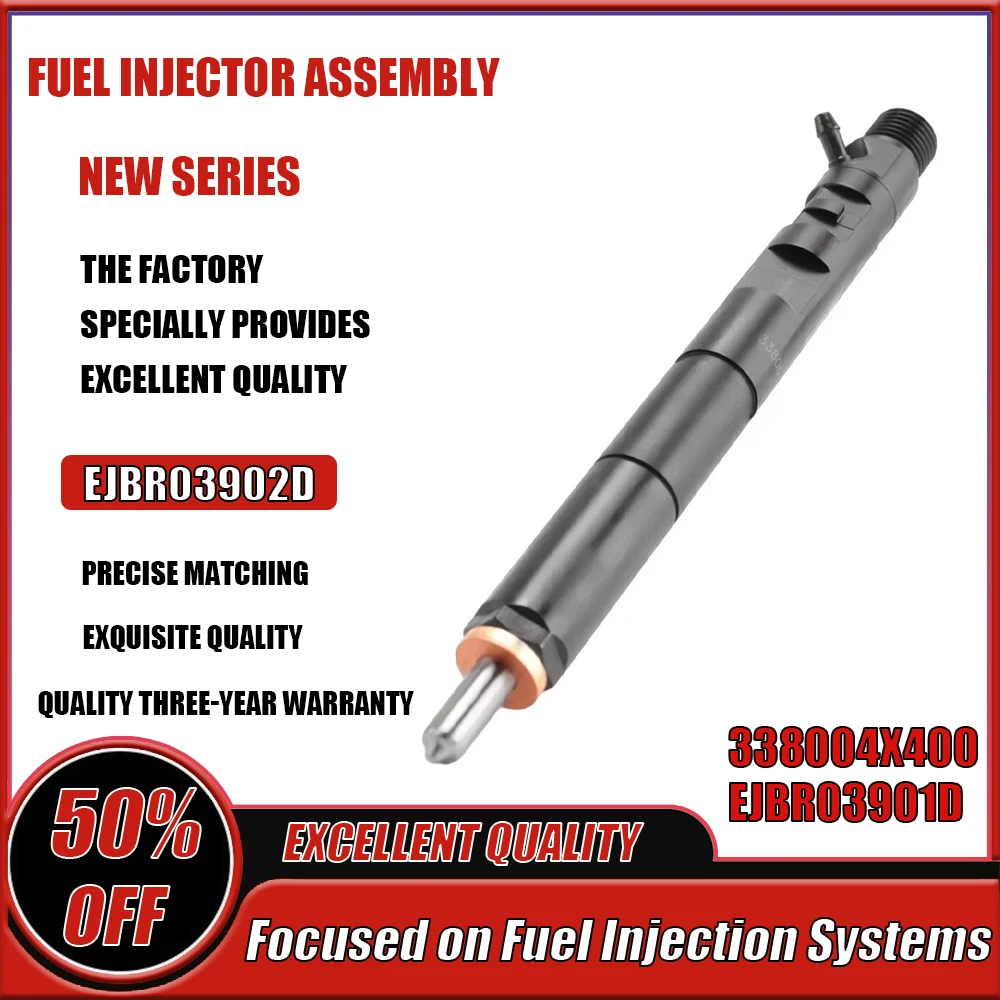 EJBR03902D New Diesel Fuel Injector 33800-4X400 for KIA Carnival Sedona 2.9L 2006- 338004X400 EJBR03901D Fuel Supply System
EJBR03902D New Diesel Fuel Injector 33800-4X400 for KIA Carnival Sedona 2.9L 2006- 338004X400 EJBR03901D Fuel Supply System