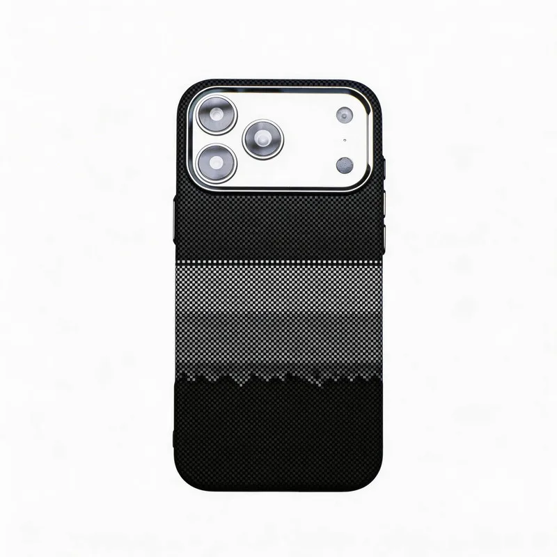 Metal Lens Frosted For MagSafe Case For iPhone 17 17Pro Max 16 pro 15pro max Carbon Fiber Texture Wireless Charging Matte Cover
Metal Lens Frosted For MagSafe Case For iPhone 17 17Pro Max 16 pro 15pro max Carbon Fiber Texture Wireless Charging Matte Cover