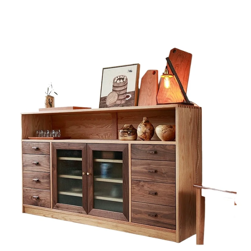 Обеденный боковой шкаф из массива дерева, минималистичный шкаф, шкаф для хранения вещей, боковой шкаф из черного ореха
Обеденный боковой шкаф из массива дерева, минималистичный шкаф, шкаф для хранения вещей, боковой шкаф из черного ореха