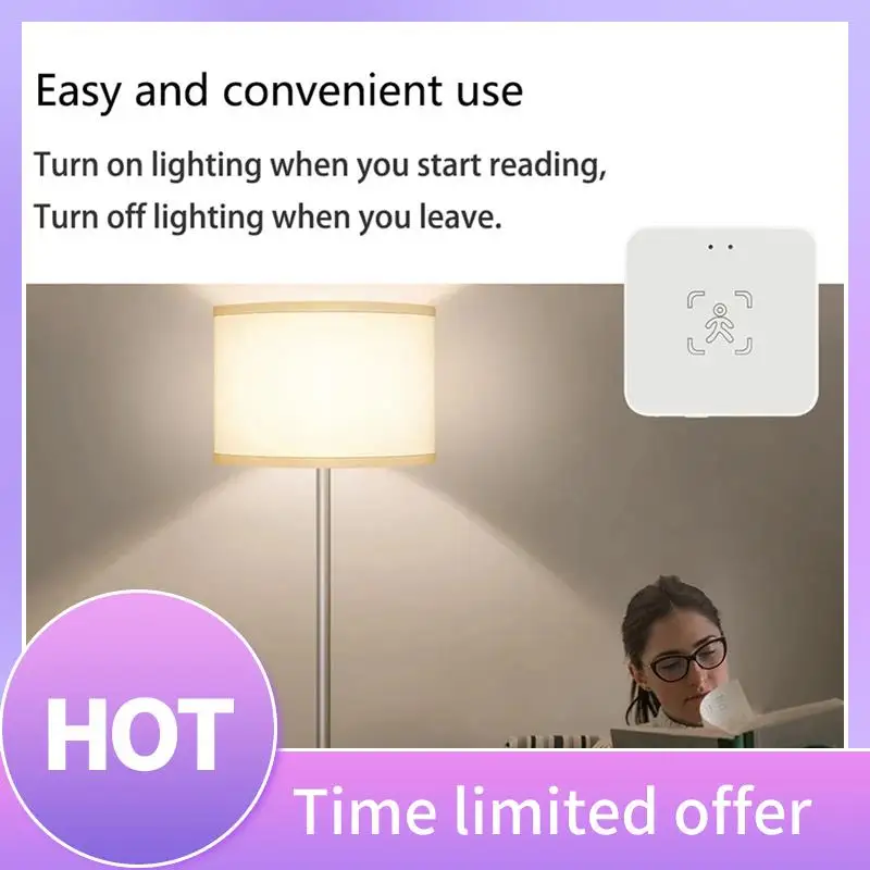 ABFN-Smart Датчик присутствия человека Обнаружение яркости/расстояния Tuya Smart Life Домашняя автоматизация для Alexa с кронштейном
ABFN-Smart Датчик присутствия человека Обнаружение яркости/расстояния Tuya Smart Life Домашняя автоматизация для Alexa с кронштейном