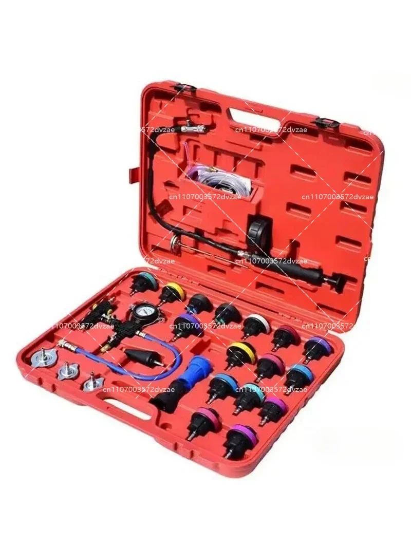 28-Piece Universal Radiator Pressure Tester Set for Automotive Cooling System Vacuum Test Detector Essential Automotive Repair T
28-Piece Universal Radiator Pressure Tester Set for Automotive Cooling System Vacuum Test Detector Essential Automotive Repair T