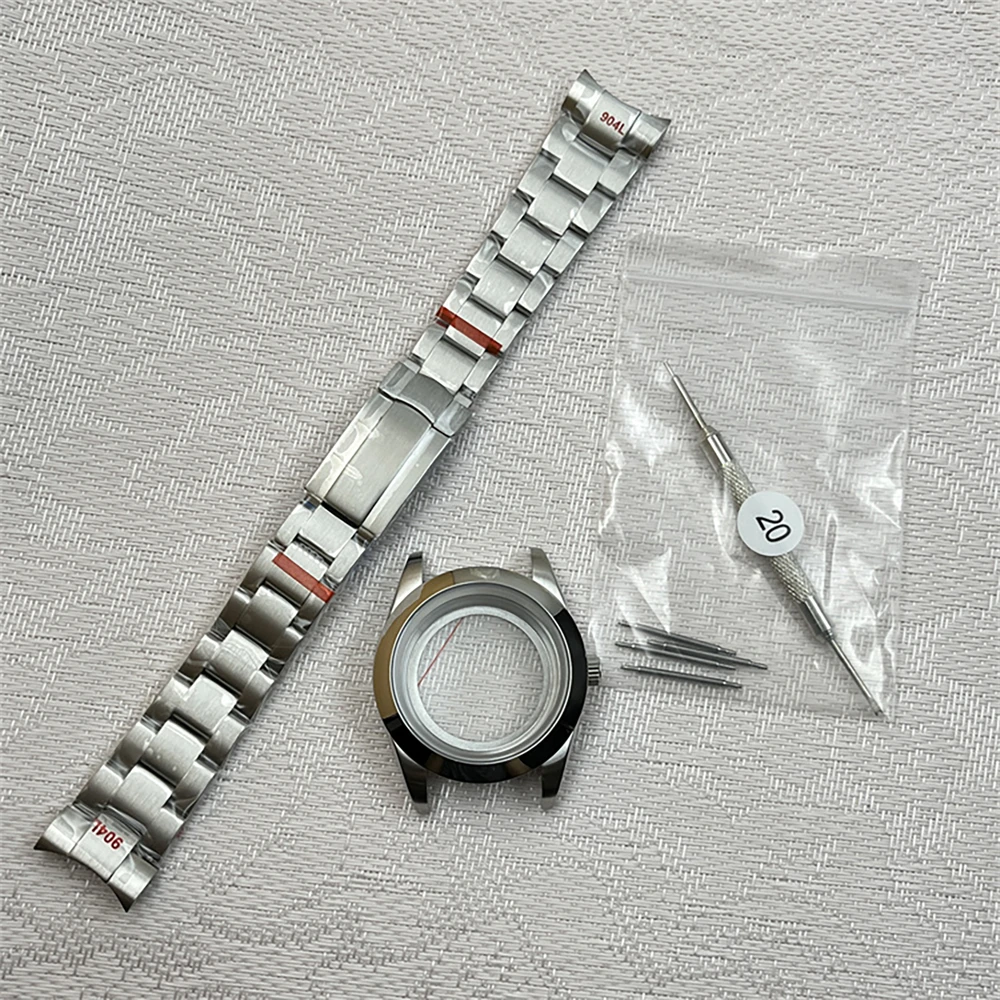 NH35 Case + Bracelet, 41mm/36mm 316L Stainless Steel Sapphire Glass Watch Case Strap Set for NH35A NH36 4R35A 4R36A Movement
NH35 Case + Bracelet, 41mm/36mm 316L Stainless Steel Sapphire Glass Watch Case Strap Set for NH35A NH36 4R35A 4R36A Movement