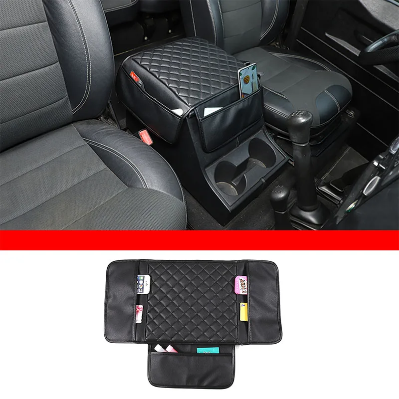1Pcs leather black For Land Rover Defender 90 110 2004-2018 car center console armrest box cover car modification accessories
1Pcs leather black For Land Rover Defender 90 110 2004-2018 car center console armrest box cover car modification accessories