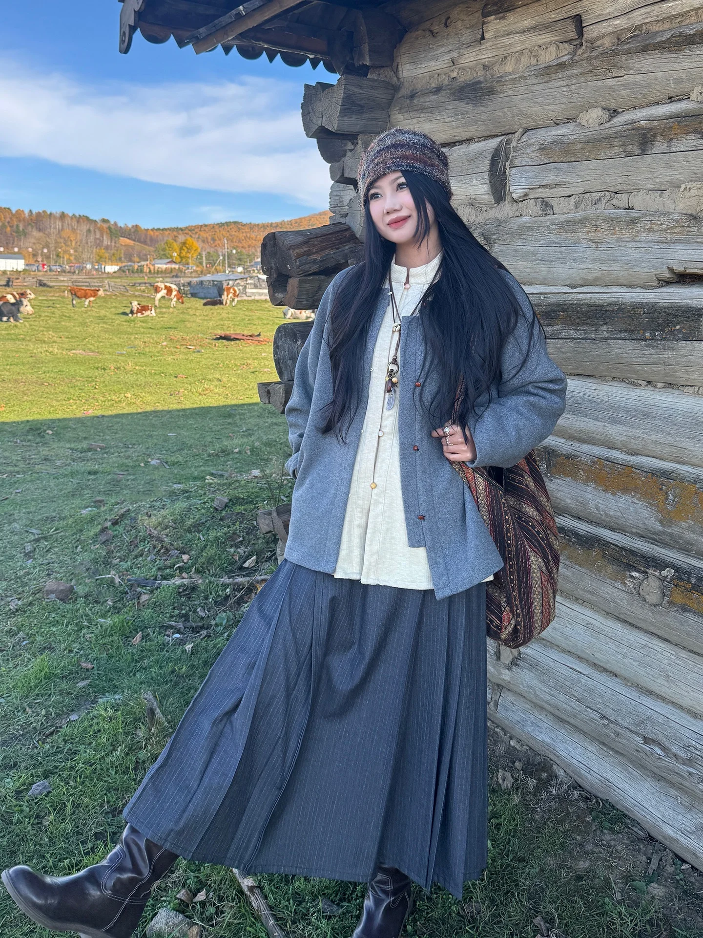 plus Size Hanfu Dr Tang Big Moon round Ne Bow Sve Midi Skirt Traditional Chinese Clothing plus Size Faion Women
plus Size Hanfu Dr Tang Big Moon round Ne Bow Sve Midi Skirt Traditional Chinese Clothing plus Size Faion Women