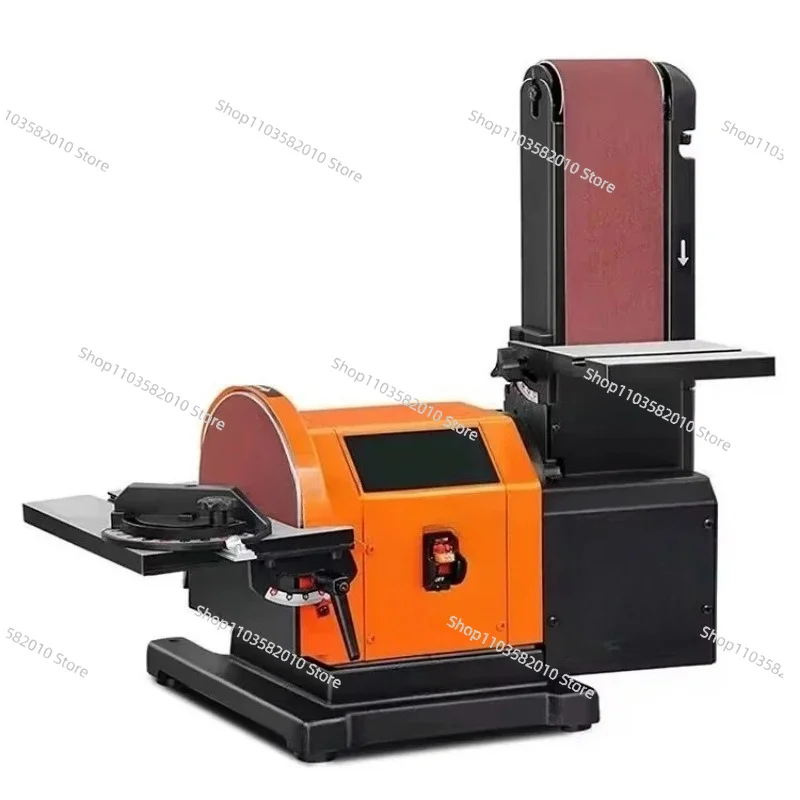 900W Belt and Disc Sander, Adjustable Bench Sanding Machine for Metal Polishing & Woodworking
900W Belt and Disc Sander, Adjustable Bench Sanding Machine for Metal Polishing & Woodworking
