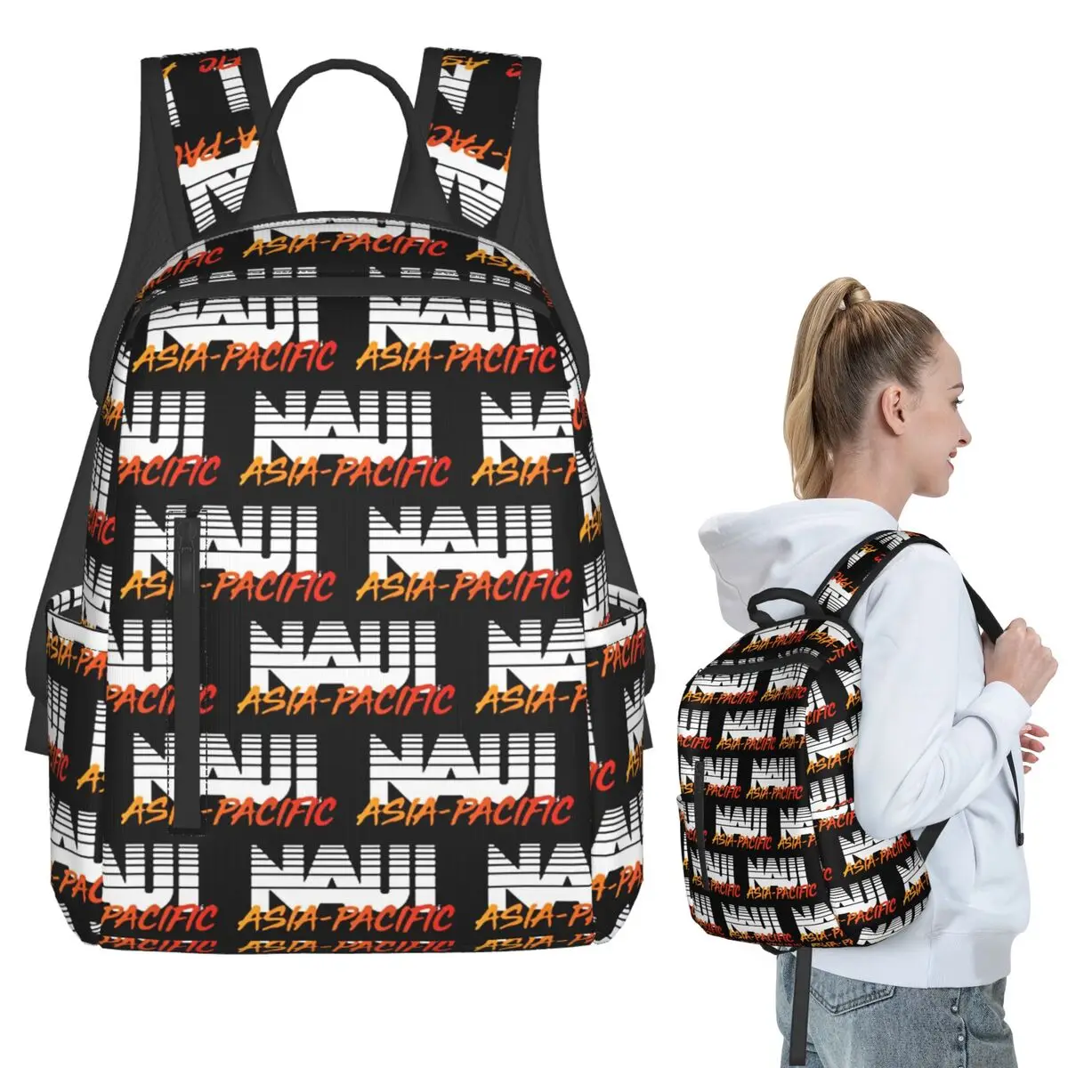 Asia Pacific Naui Logo Backpack Student BookBag Children School Bag Computer Shoulder Bags Boys Girls
Asia Pacific Naui Logo Backpack Student BookBag Children School Bag Computer Shoulder Bags Boys Girls