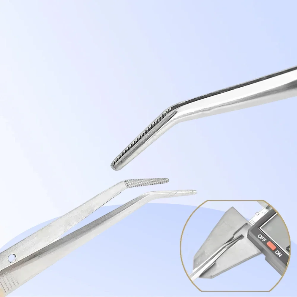 Stainless Steel Dental Cotton Tweezers Cotton Roll Filling Clip Nail Art Nippers Pincers Forceps Medical Dentistry Instrument
Stainless Steel Dental Cotton Tweezers Cotton Roll Filling Clip Nail Art Nippers Pincers Forceps Medical Dentistry Instrument 