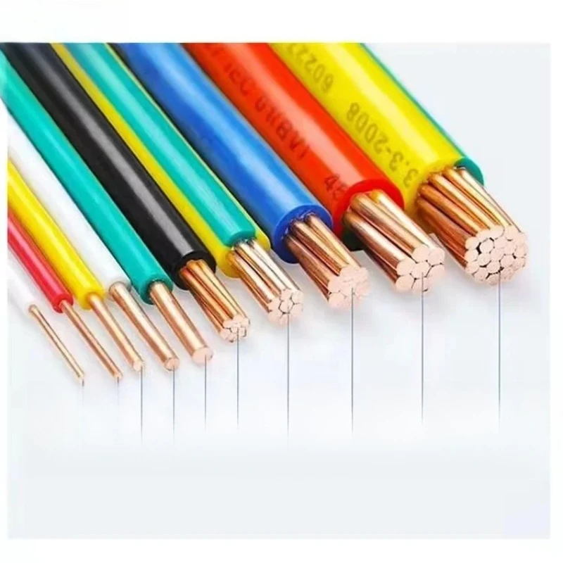 BV cable copper core wire cable electric power household home improvement single hard wire insulated wire
BV cable copper core wire cable electric power household home improvement single hard wire insulated wire