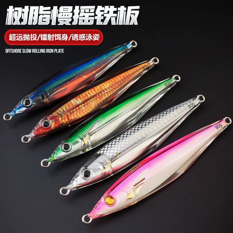 Slow Cranking Iron Plate Long Casting Lead Fishing Lure80g130g Summer Sinking Sea Boat Fishing Anti-tangle Lure Fishing Bait
Slow Cranking Iron Plate Long Casting Lead Fishing Lure80g130g Summer Sinking Sea Boat Fishing Anti-tangle Lure Fishing Bait
