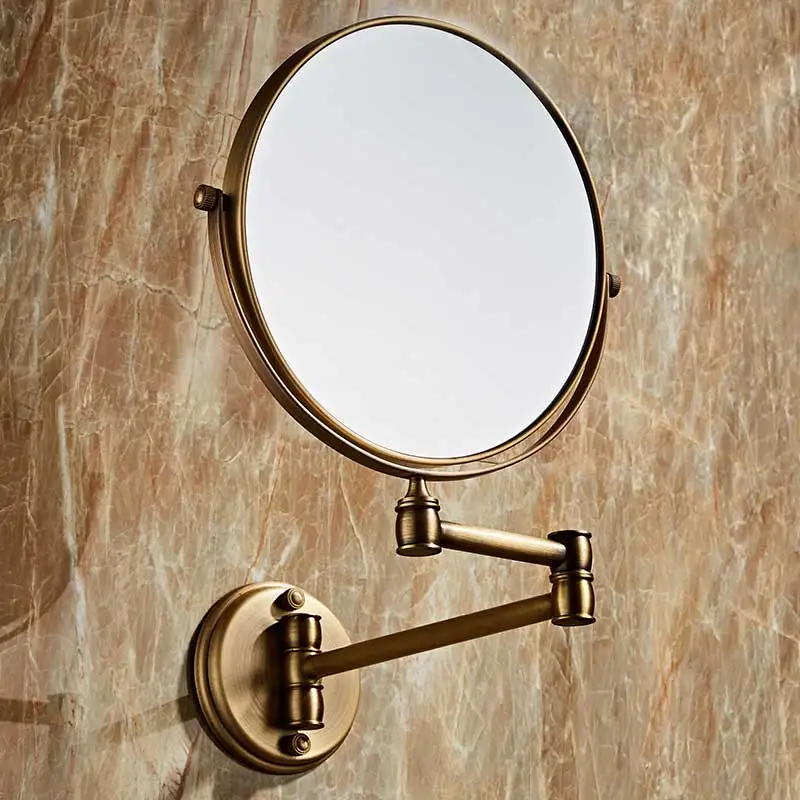 Bathroom makeup mirror folding beauty mirror all-copper antique
Bathroom makeup mirror folding beauty mirror all-copper antique