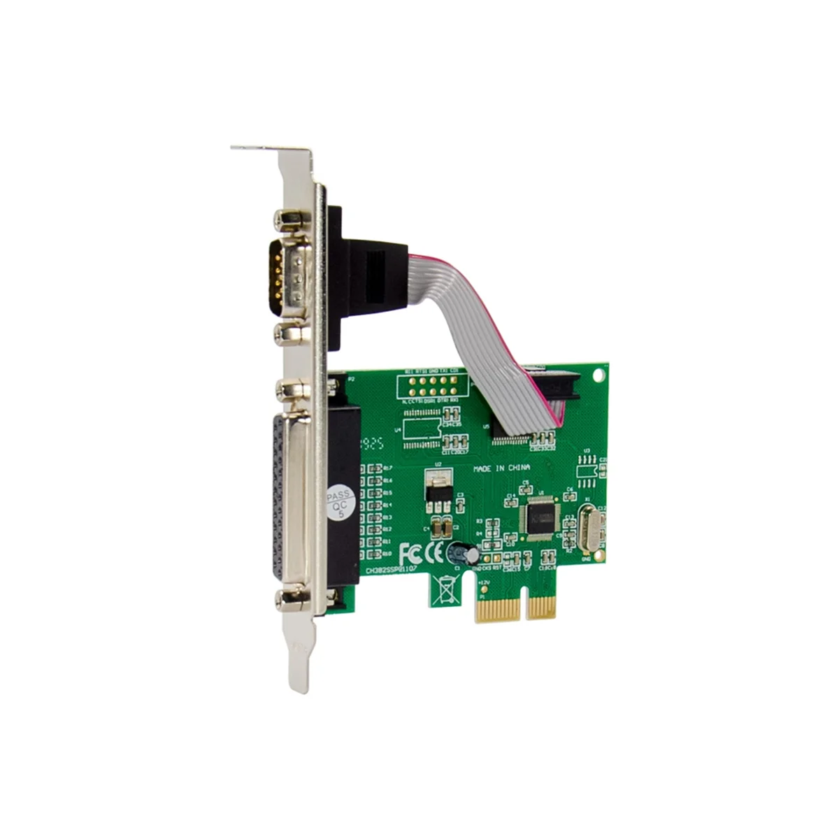 Плата расширения N27R ST39 PCIe X1 CH382L 1S1P RS232 + LTP1 Многофункциональная удобная карта расширения с концевым управлением 
Плата расширения N27R ST39 PCIe X1 CH382L 1S1P RS232 + LTP1 Многофункциональная удобная карта расширения с концевым управлением