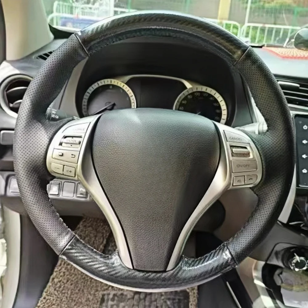 Черная модель, сделай сам, углеродное волокно для Nissan Teana Altima 2013-2016 X-Trail QASHQAI Rogue Pulsar, автомобильные аксессуары
Черная модель, сделай сам, углеродное волокно для Nissan Teana Altima 2013-2016 X-Trail QASHQAI Rogue Pulsar, автомобильные аксессуары