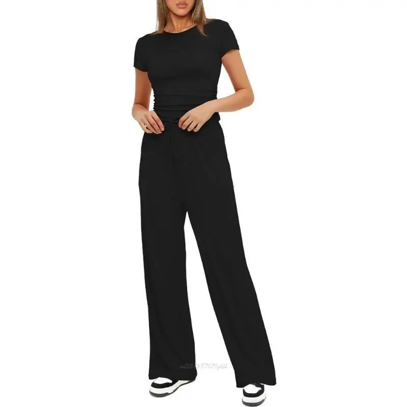 X5XA Soft and Breathable Women's Set Crop Top and Pants Showcases Your
X5XA Soft and Breathable Women's Set Crop Top and Pants Showcases Your