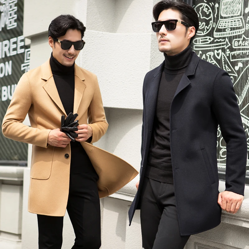 100% Wool Jackets for Men Winter Autumn Casual Mid-length Wool Coat Men Single-breasted Slim Wool Jacket Chamarras Para Hombre
100% Wool Jackets for Men Winter Autumn Casual Mid-length Wool Coat Men Single-breasted Slim Wool Jacket Chamarras Para Hombre