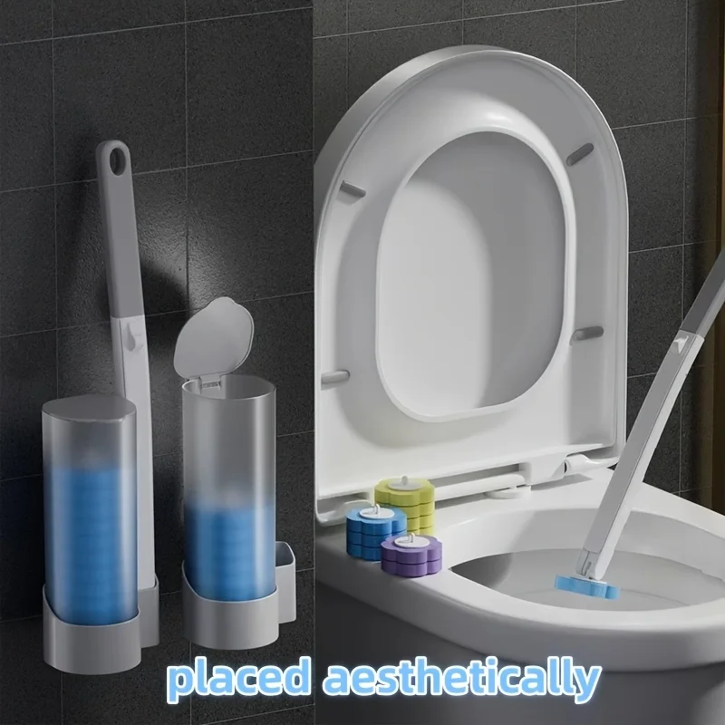 Disposable Toilet Cleaning Brush Set 360° Deep Clean Sponge Head with Replacement Refills Bathroom Sanitary Cleaning Tool
Disposable Toilet Cleaning Brush Set 360° Deep Clean Sponge Head with Replacement Refills Bathroom Sanitary Cleaning Tool