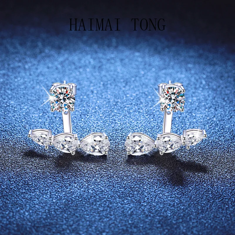 HAIMAITONG PT950 Platinum Двойные французские легкие роскошные трансграничные хит продаж, серьги с муассанитом, женская мода, версия
HAIMAITONG PT950 Platinum Двойные французские легкие роскошные трансграничные хит продаж, серьги с муассанитом, женская мода, версия