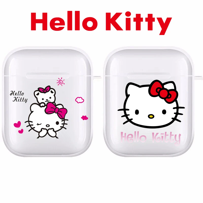 Hello Kitty Transparent Silicone Cover Cases for Apple AirPods 1 2 3 4 Pro 2 Bluetooth Earphone Cases Protective Accessories New
Hello Kitty Transparent Silicone Cover Cases for Apple AirPods 1 2 3 4 Pro 2 Bluetooth Earphone Cases Protective Accessories New
