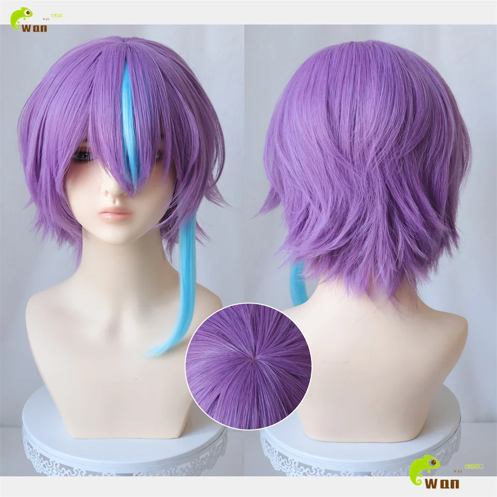 Anime Kamishiro Rui Cosplay Wig 30cm Purple Mixed Wigs For Men Women Halloween Cosplay Anime Wig Heat Resistant Synthetic Hair
Anime Kamishiro Rui Cosplay Wig 30cm Purple Mixed Wigs For Men Women Halloween Cosplay Anime Wig Heat Resistant Synthetic Hair