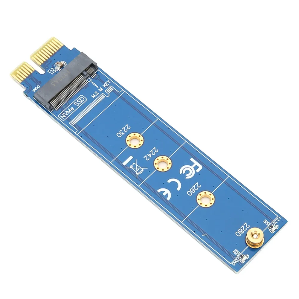 PCIe X1 Interface PCI E To NGFF M.2 Hard Disk Adapter Blue High Speed NGFF SATA Converter ABS Material NVME PCIe Adapter Card
PCIe X1 Interface PCI E To NGFF M.2 Hard Disk Adapter Blue High Speed NGFF SATA Converter ABS Material NVME PCIe Adapter Card