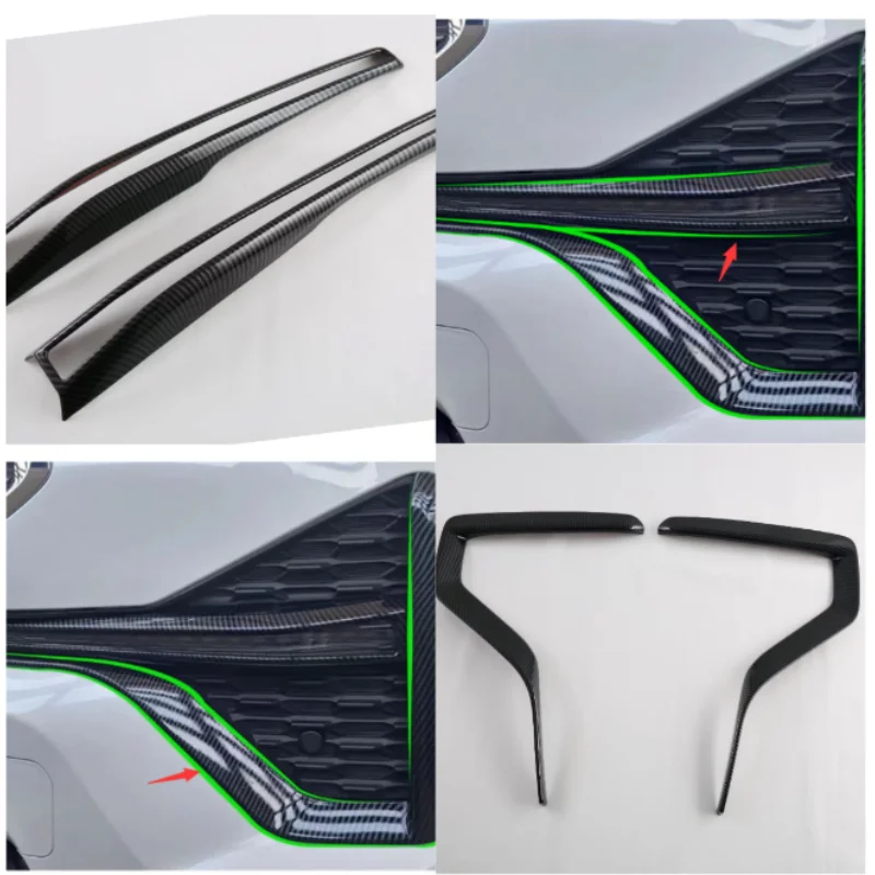 For Toyota innova 2023 2024 ABS Front Fog Light Eyebrow Cover Decoration Frame Trim Exterior Accessories
For Toyota innova 2023 2024 ABS Front Fog Light Eyebrow Cover Decoration Frame Trim Exterior Accessories