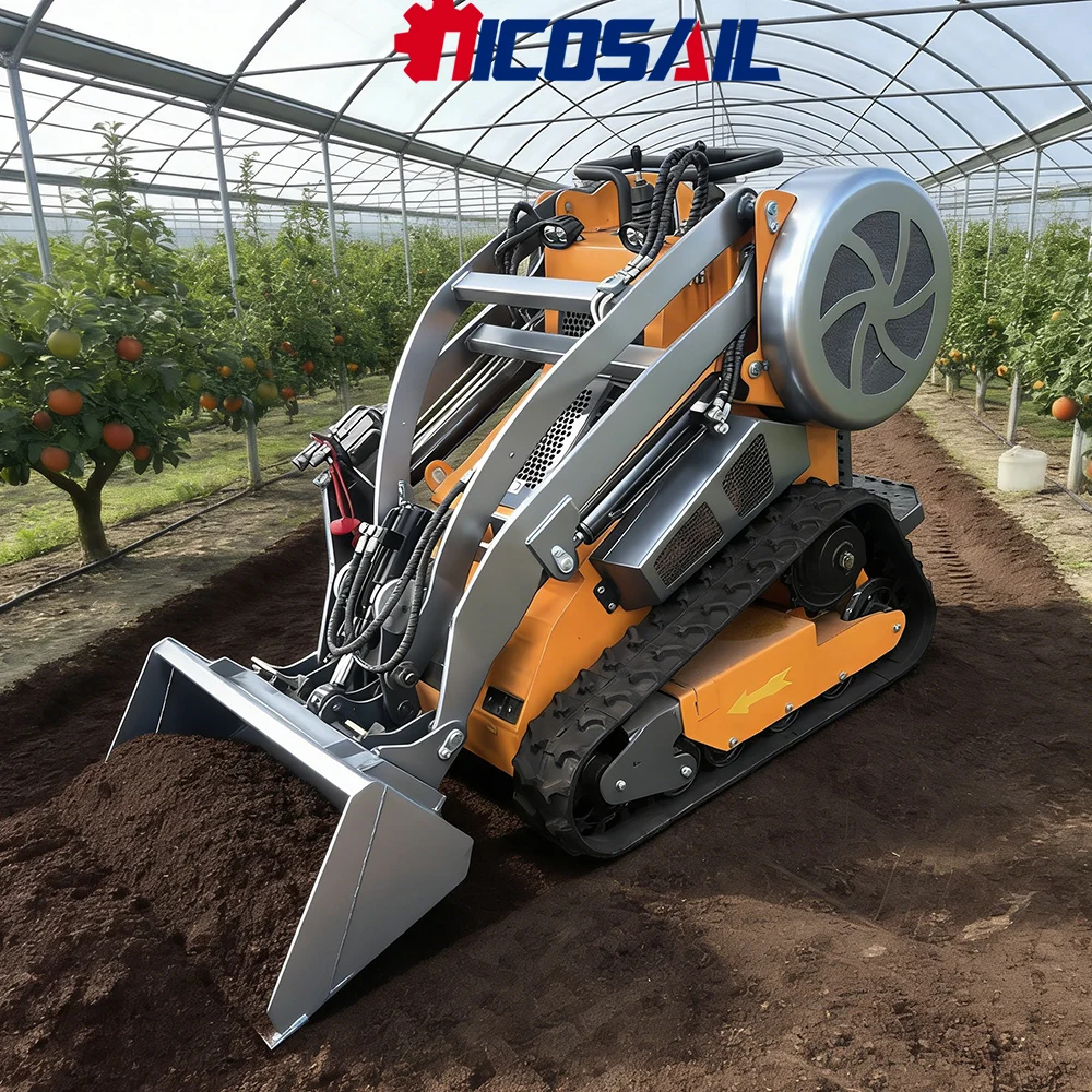 Nicosail Compact Skid Steer Loader CE EPA for Farm Field Leveling Garden Yard Renovation Efficient Work
Nicosail Compact Skid Steer Loader CE EPA for Farm Field Leveling Garden Yard Renovation Efficient Work