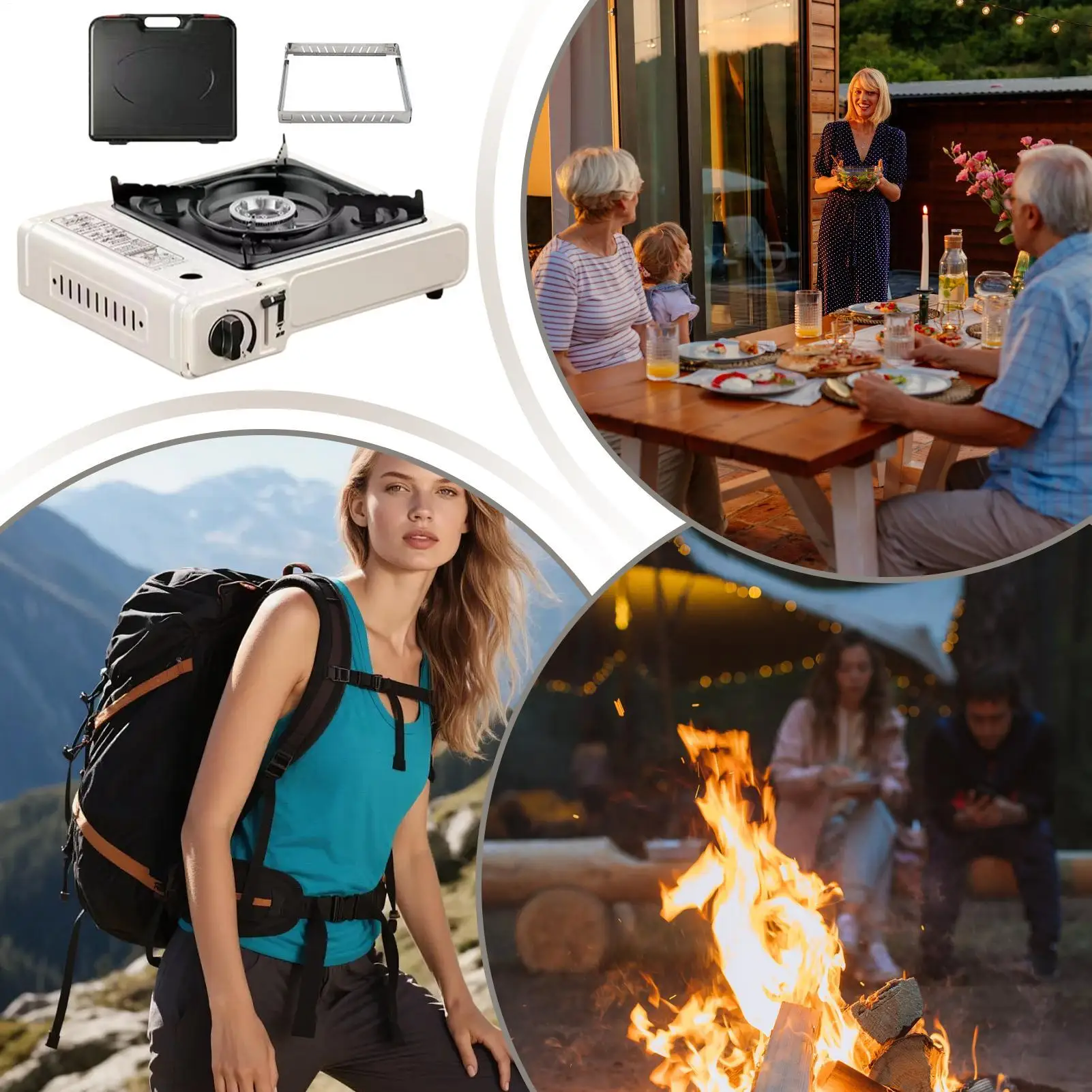 Camp Stove Cassette Outdoor Burner Camping Burner For BBQ Garden Yard Balcony Park Bonfire Picnic Hiking Fishing Road Trip
Camp Stove Cassette Outdoor Burner Camping Burner For BBQ Garden Yard Balcony Park Bonfire Picnic Hiking Fishing Road Trip