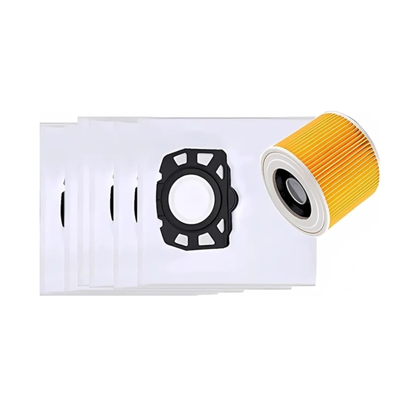 A66Z Replacement Filter Bags For Karcher WD2 Plus WD3 Wd3s KFI 357 SE4001 SE4002 KA 40 Vacuum Cleaner 2.863-314.0
A66Z Replacement Filter Bags For Karcher WD2 Plus WD3 Wd3s KFI 357 SE4001 SE4002 KA 40 Vacuum Cleaner 2.863-314.0
