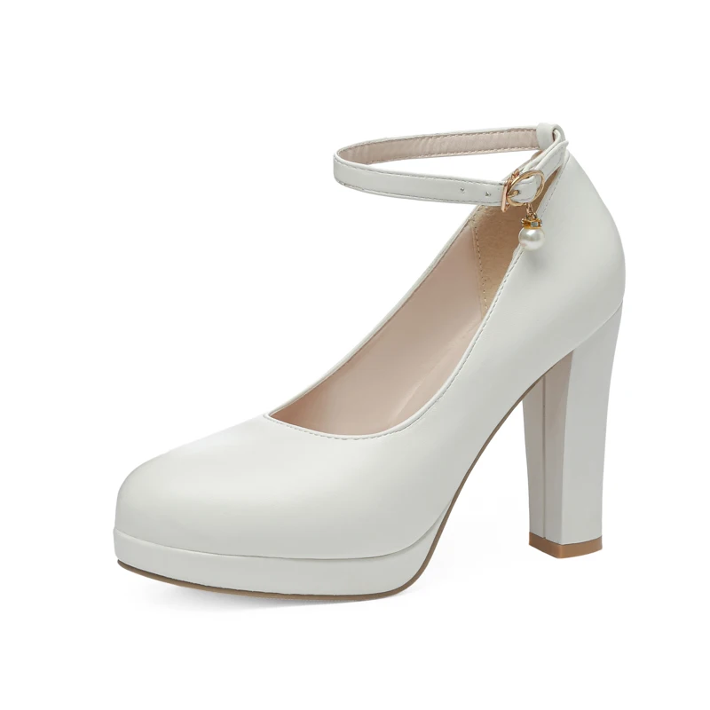 Detachable Ankle Strap Platform Heels for Women 10.5cm 2-Way Wear Chunky Block Heel Pumps Elegant Work Party Shoes 601-2
Detachable Ankle Strap Platform Heels for Women 10.5cm 2-Way Wear Chunky Block Heel Pumps Elegant Work Party Shoes 601-2