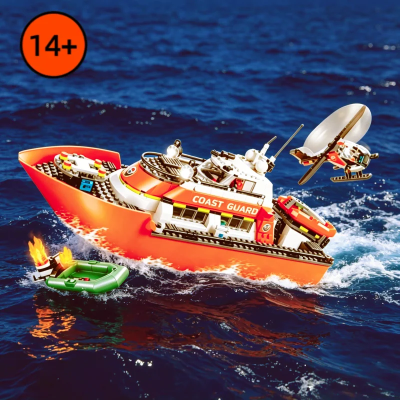 In Stock 742PCS Marine Transport Model Building Bricks Set Combined Vessel Aircraft Assembled Craft For Birthday Gifts
In Stock 742PCS Marine Transport Model Building Bricks Set Combined Vessel Aircraft Assembled Craft For Birthday Gifts
