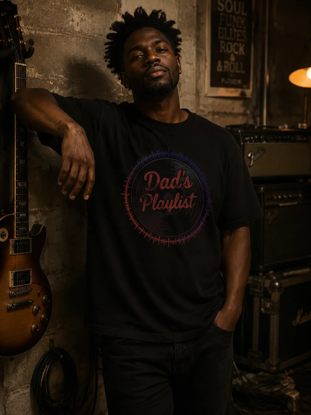 Men Graphic T Shirt Short Sleeve Loose Fit 50% Cotton 50% Polyester Stretch Fabric Vintage Vinyl Music Print Dad Tee Casual
Men Graphic T Shirt Short Sleeve Loose Fit 50% Cotton 50% Polyester Stretch Fabric Vintage Vinyl Music Print Dad Tee Casual