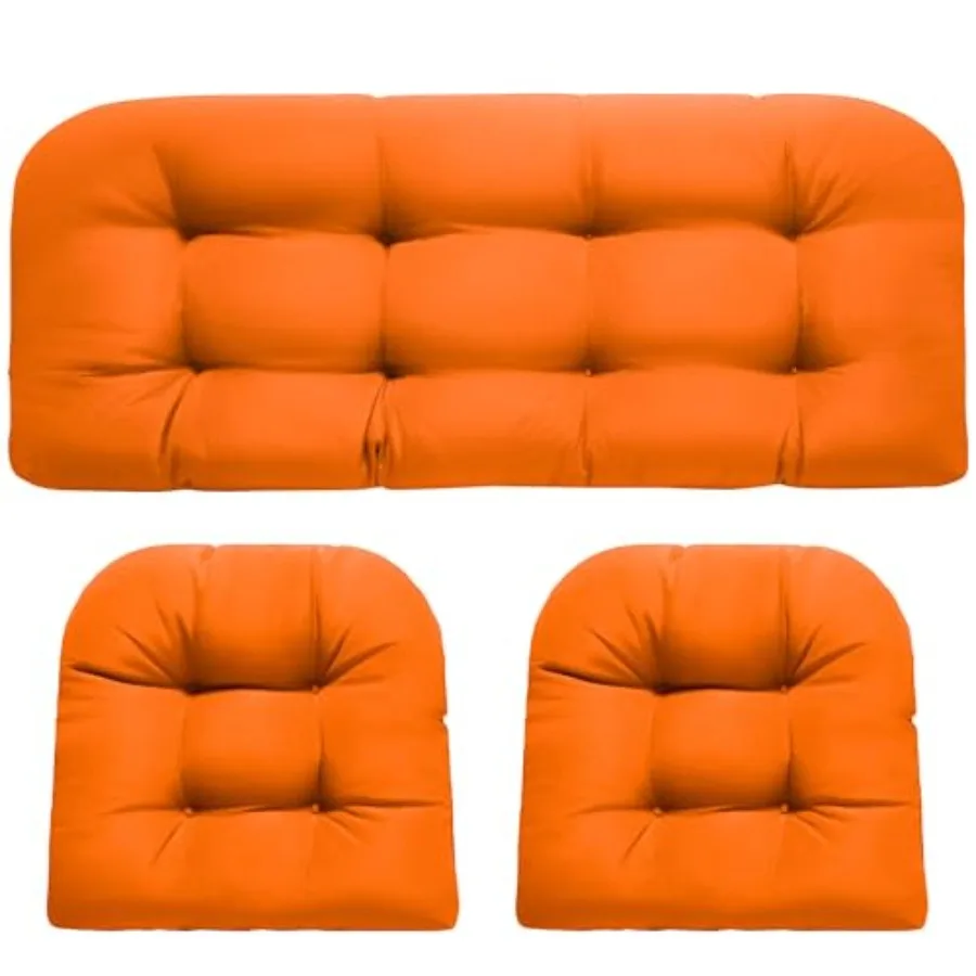 Wicker Chair Cushions Waterproof Outdoor Loveseat Cushions for Patio Furniture 3 Pieces Wicker Furniture Cushions 1 Loveseat an
Wicker Chair Cushions Waterproof Outdoor Loveseat Cushions for Patio Furniture 3 Pieces Wicker Furniture Cushions 1 Loveseat an
