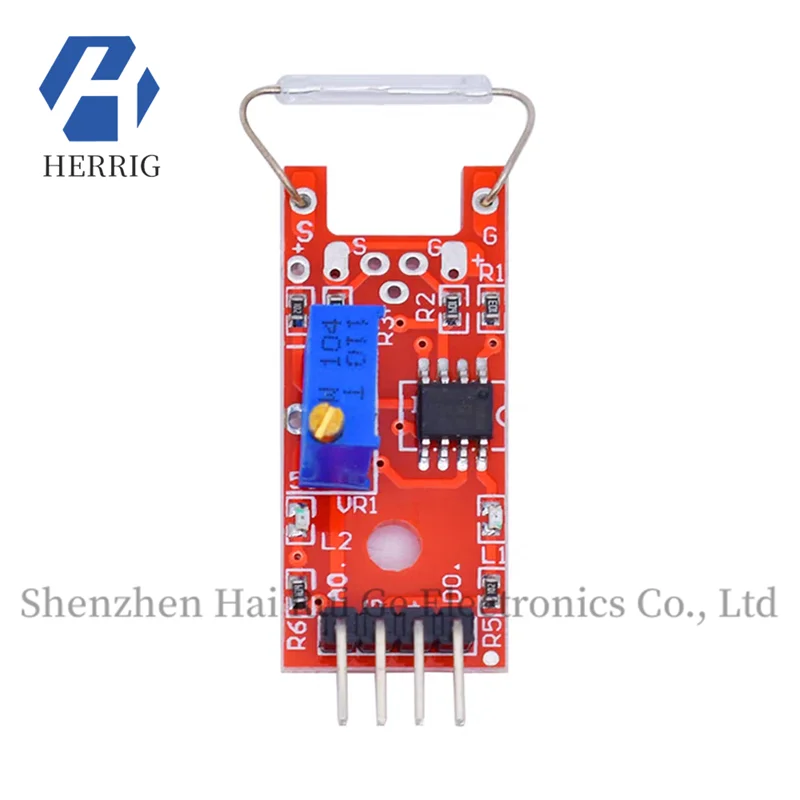 Reed Switch Sensor Module Magnetron Module Reed Switch Magnetron Switch Red Board