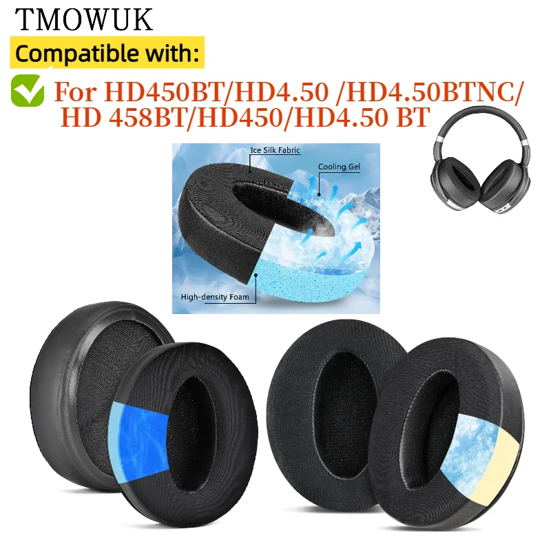 Coolig Gel Ear pads Replacement for HD450BT / HD4.50 /HD4.50BTNC/ HD 458BT/ HD450/ HD4.50 BT Headsets
Coolig Gel Ear pads Replacement for HD450BT / HD4.50 /HD4.50BTNC/ HD 458BT/ HD450/ HD4.50 BT Headsets