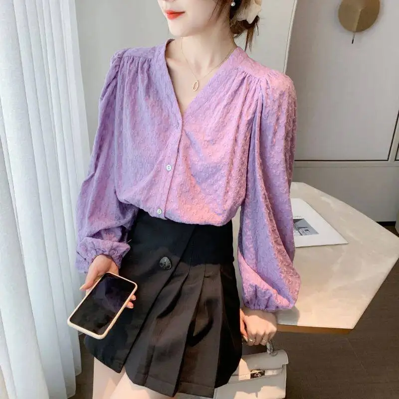 New 2024 Women's Long Sleeve Versatile Shirt Autumn Winter Cleanfit Style Short Sleeve Polyester A-Line Sleeve Waist-Cinching
New 2024 Women's Long Sleeve Versatile Shirt Autumn Winter Cleanfit Style Short Sleeve Polyester A-Line Sleeve Waist-Cinching