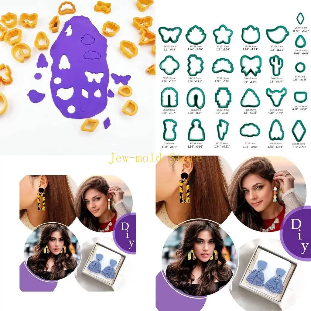 C71B 193pcs Полимерные глиняные режущие набор, Diy Clay Cutters для изготовления ювелирных изделий из полимерных ювелирных с для
C71B 193pcs Полимерные глиняные режущие набор, Diy Clay Cutters для изготовления ювелирных изделий из полимерных ювелирных с для