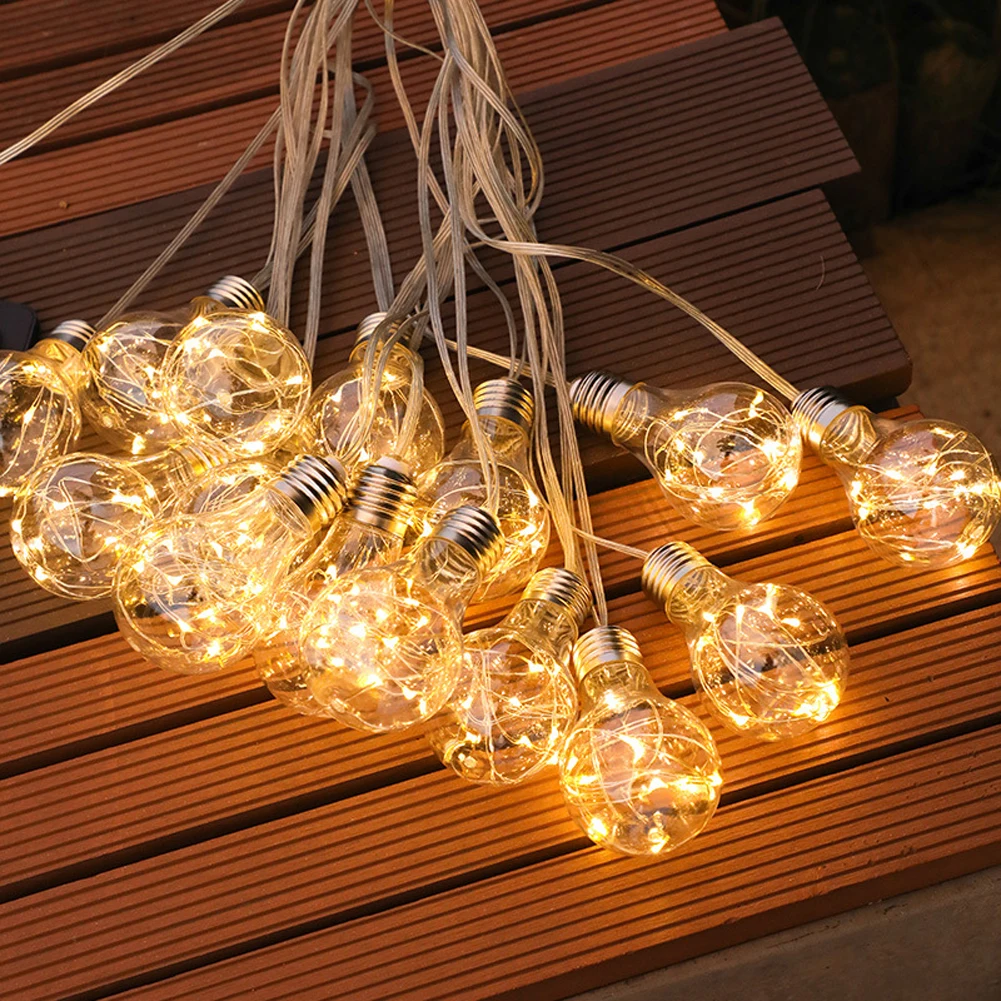 Outdoor Hanging LED Solar Lights IP44 Waterproof 30 Bulbs For Party Garden Home Patio Camping Decor Solar Lamp Bulb
Outdoor Hanging LED Solar Lights IP44 Waterproof 30 Bulbs For Party Garden Home Patio Camping Decor Solar Lamp Bulb