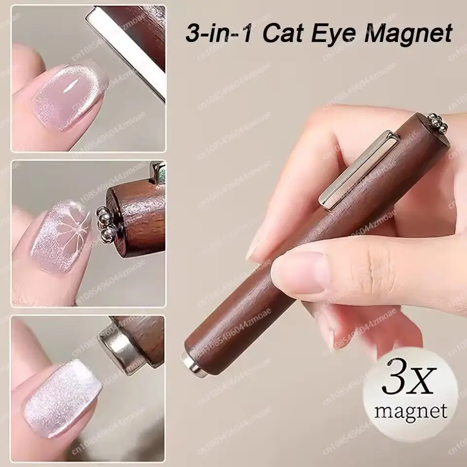 3in-1 Multifunctional Magnetic Cat's Eye Nail Magnetic Stick
3in-1 Multifunctional Magnetic Cat's Eye Nail Magnetic Stick