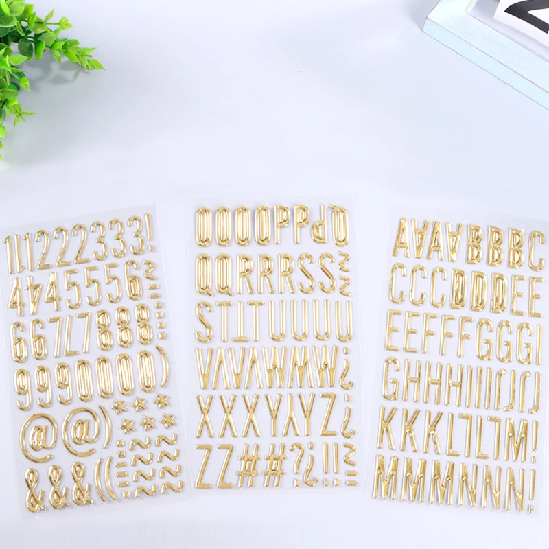 Alphanumeric sticker Gold letter sticker hot gold ledger sticker DIY small card message sticker house number number sticker
Alphanumeric sticker Gold letter sticker hot gold ledger sticker DIY small card message sticker house number number sticker