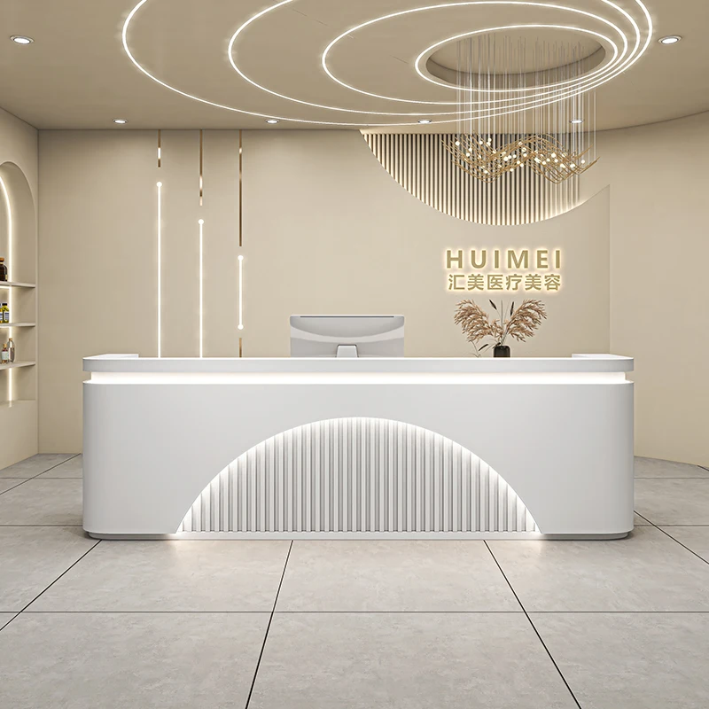 Modern Reception Counter Table Minimalist Furniture Lectern Simple Front Desk Clothes Restaurant Leggio Beauty Salon Luxury SJH
Modern Reception Counter Table Minimalist Furniture Lectern Simple Front Desk Clothes Restaurant Leggio Beauty Salon Luxury SJH