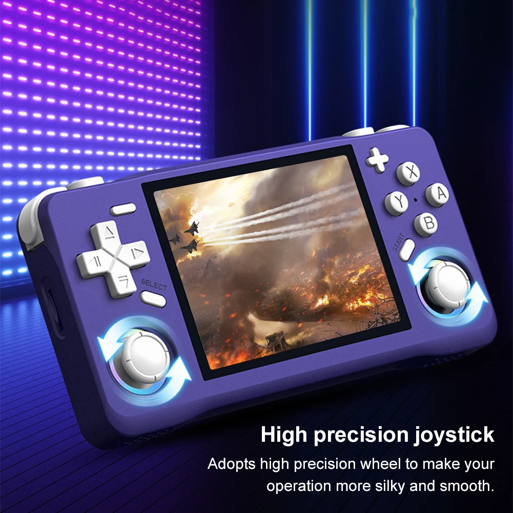 XF35H Retro Handheld Game Console Linux System 3.5-inch IPS Screen Mini Video Player RGB Wifi Pocket Game Console For Gaming
XF35H Retro Handheld Game Console Linux System 3.5-inch IPS Screen Mini Video Player RGB Wifi Pocket Game Console For Gaming