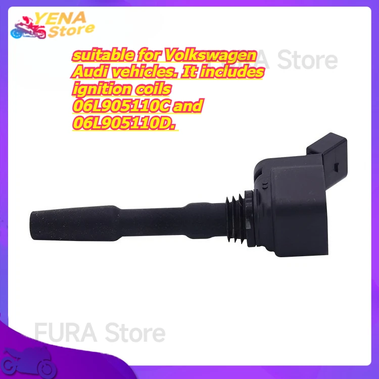 Ignition coil is suitable for Volkswagen Audi vehicles. It includes ignition coils 06L905110C and 06L905110D.
Ignition coil is suitable for Volkswagen Audi vehicles. It includes ignition coils 06L905110C and 06L905110D.