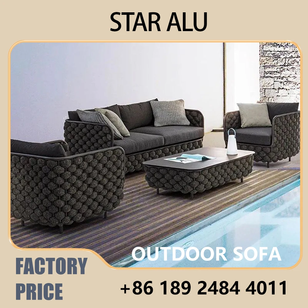 3-Seater Outdoor Rattan Sofa Set | Deep Grey Wicker Patio Furniture | Waterproof Aluminum Frame | Garden Balcony Terrace Deck
3-Seater Outdoor Rattan Sofa Set | Deep Grey Wicker Patio Furniture | Waterproof Aluminum Frame | Garden Balcony Terrace Deck