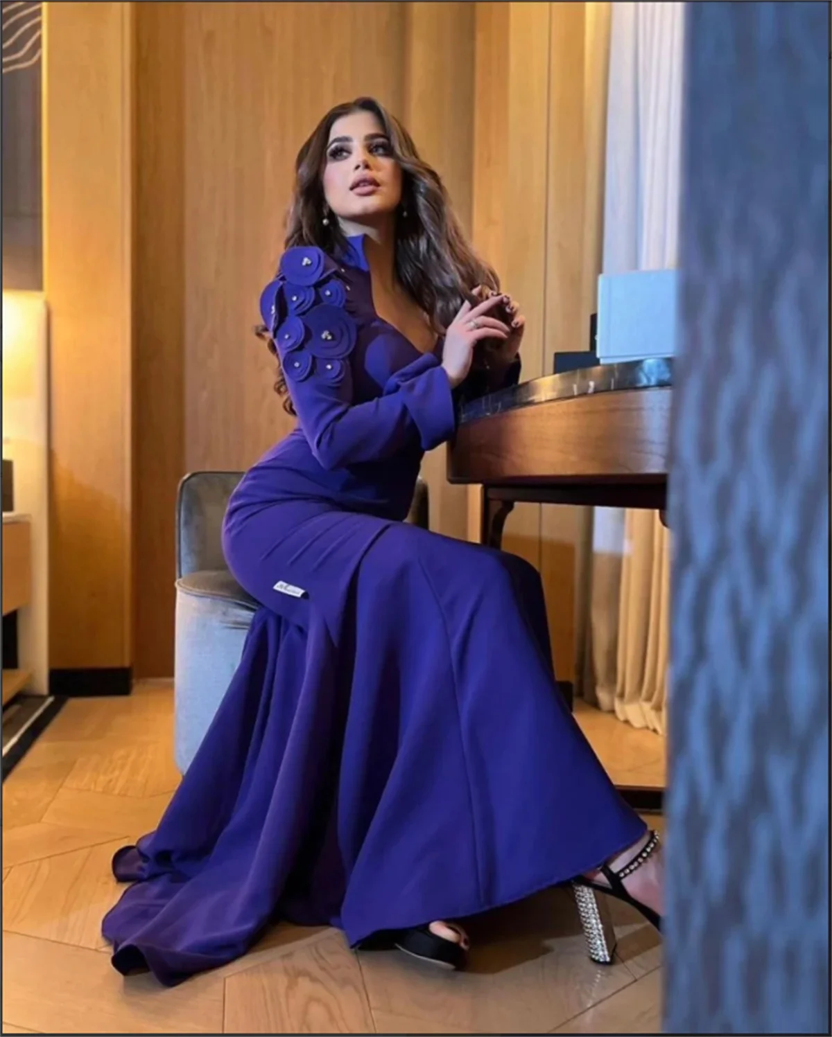 Elegance Blue Mermaid Prom Dress Sweetheart Strap Evening Party Dress Custom robes de soirée vestidos para eventos especiales
Elegance Blue Mermaid Prom Dress Sweetheart Strap Evening Party Dress Custom robes de soirée vestidos para eventos especiales