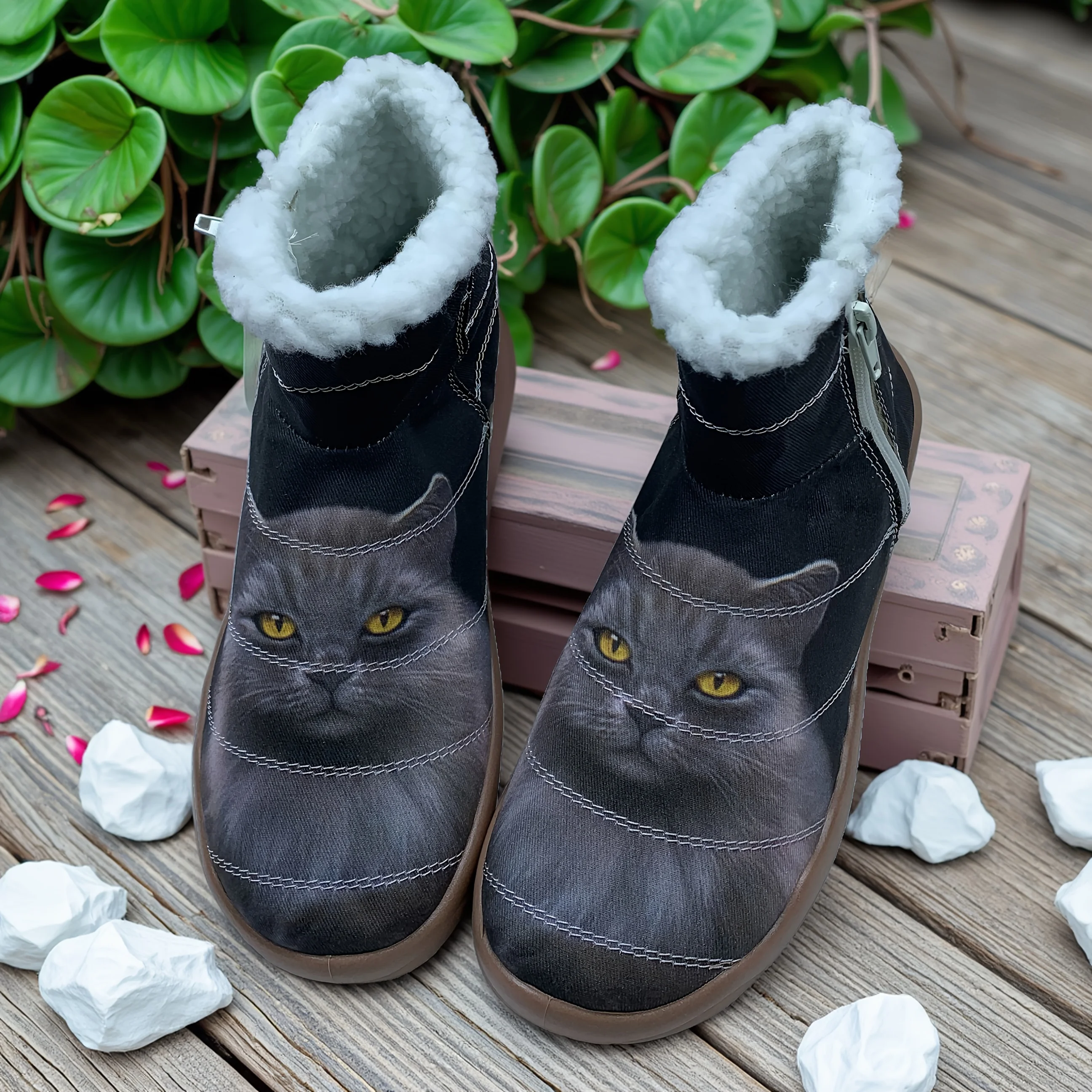 Женские новые зимние модные зимние ботинки с принтом черного кота, рождественский подарок, удобные слипоны на мягкой подошве на флисовой подкладке, утепленные повседневные плюшевые короткие ботинки большого размера, походные ботинки, альпинистские ботинки
Женские новые зимние модные зимние ботинки с принтом черного кота, рождественский подарок, удобные слипоны на мягкой подошве на флисовой подкладке, утепленные повседневные плюшевые короткие ботинки большого размера, походные ботинки, альпинистские ботинки