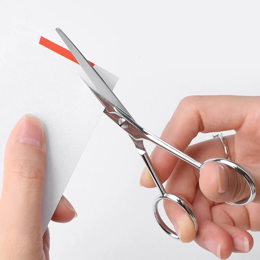 Beard Scissors for Men Stainless Steel Mustache Trimming Grooming Scissors Small Precision Toothed Design Anti Skid Handling
Beard Scissors for Men Stainless Steel Mustache Trimming Grooming Scissors Small Precision Toothed Design Anti Skid Handling