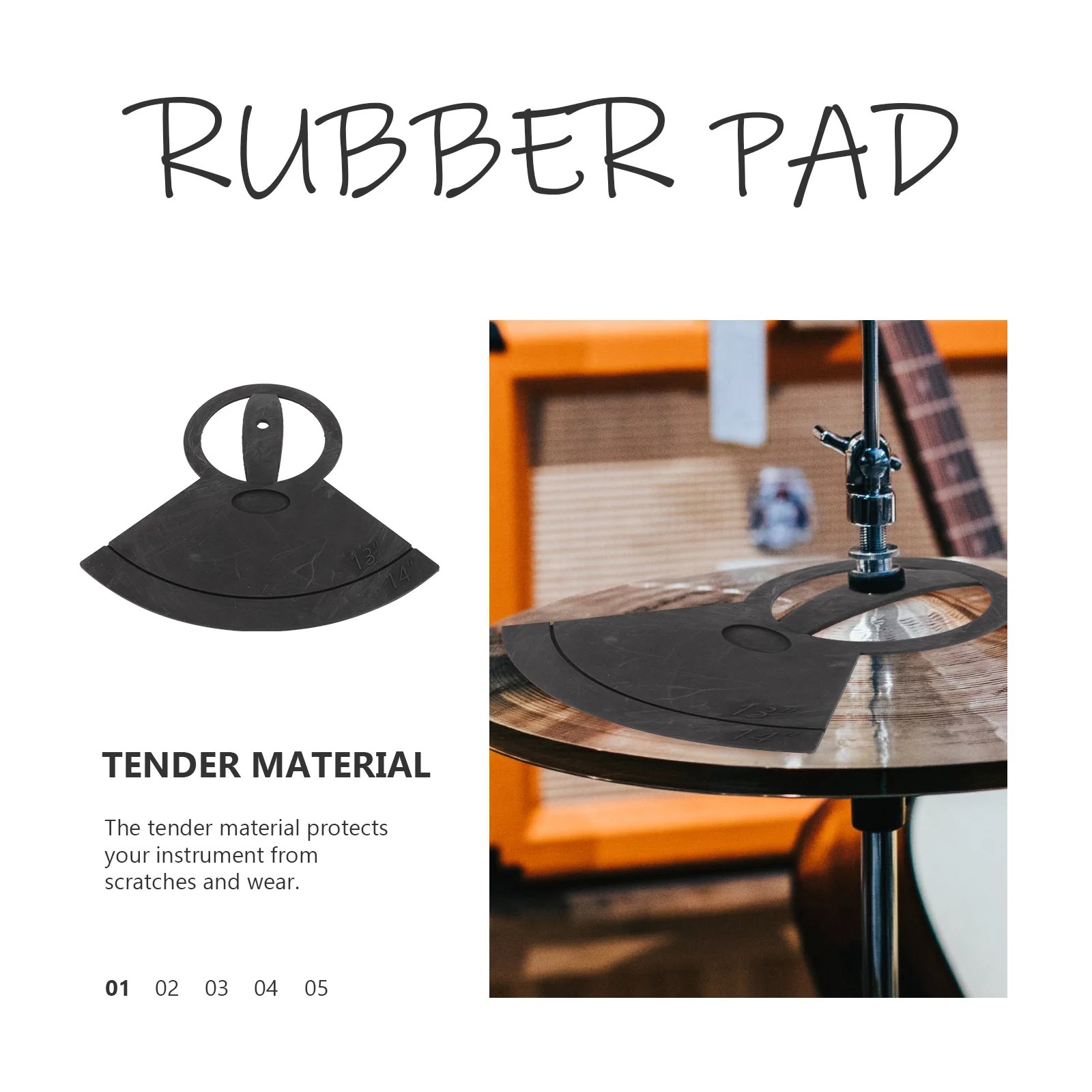 Muffler Sound Silence Cymbal Silencing Drumming Practice Musical Instrument Silencers Rubber Mute
Muffler Sound Silence Cymbal Silencing Drumming Practice Musical Instrument Silencers Rubber Mute